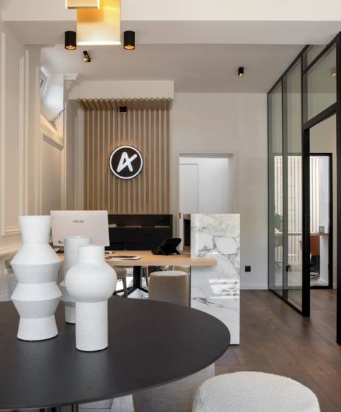 Rénovation de bureaux design haut de gamme Lyon